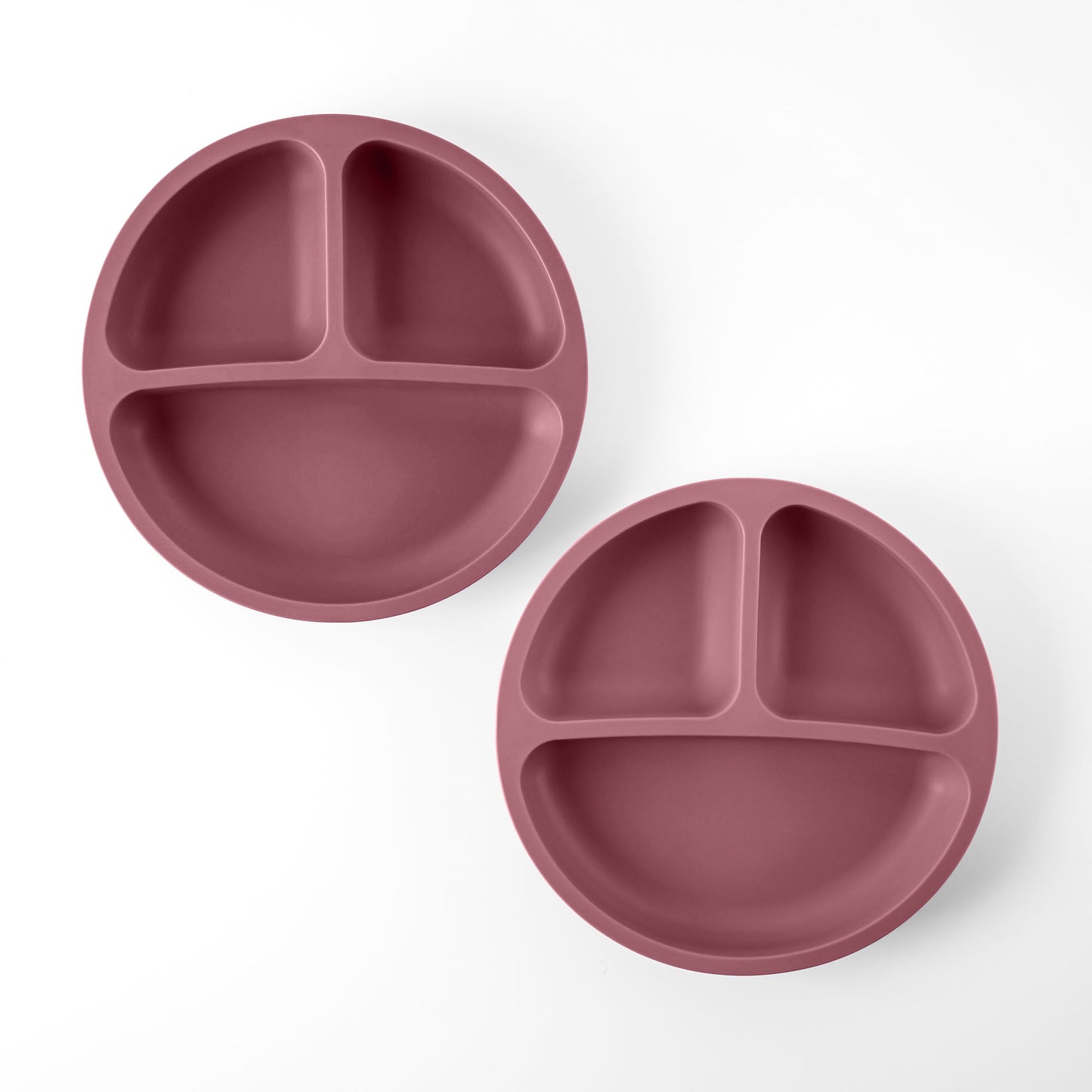 2 Piece Silicone Divider Suction Plate for Baby and Toddler