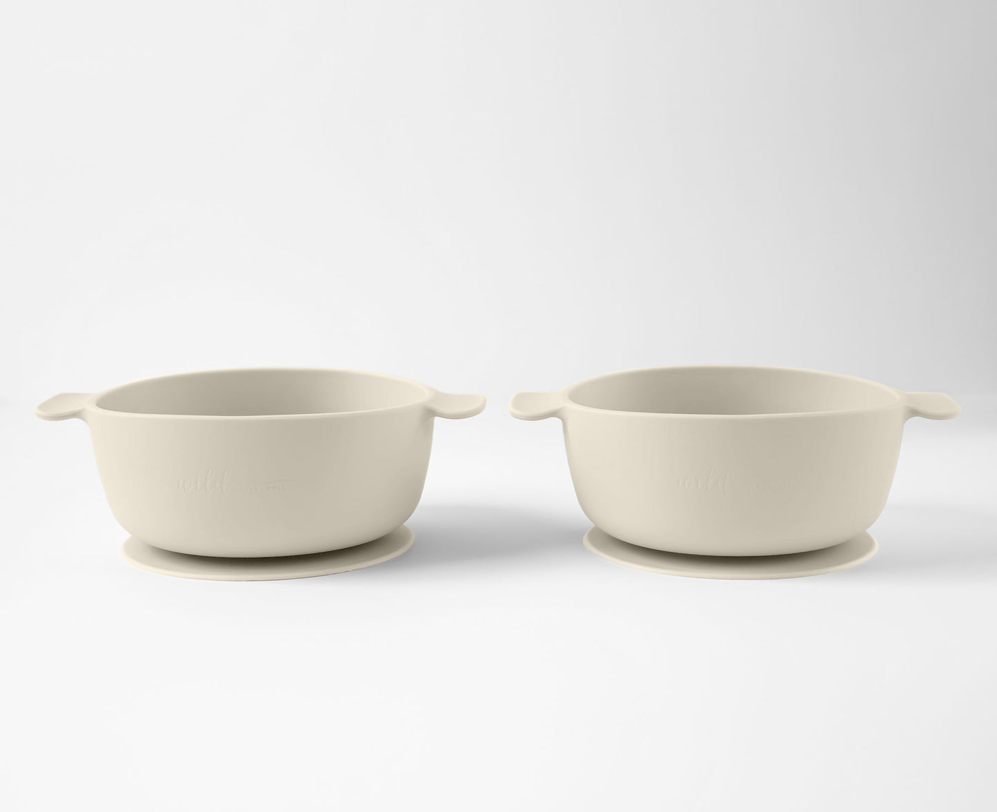 2 Piece Silicone Baby or Toddler Bowl