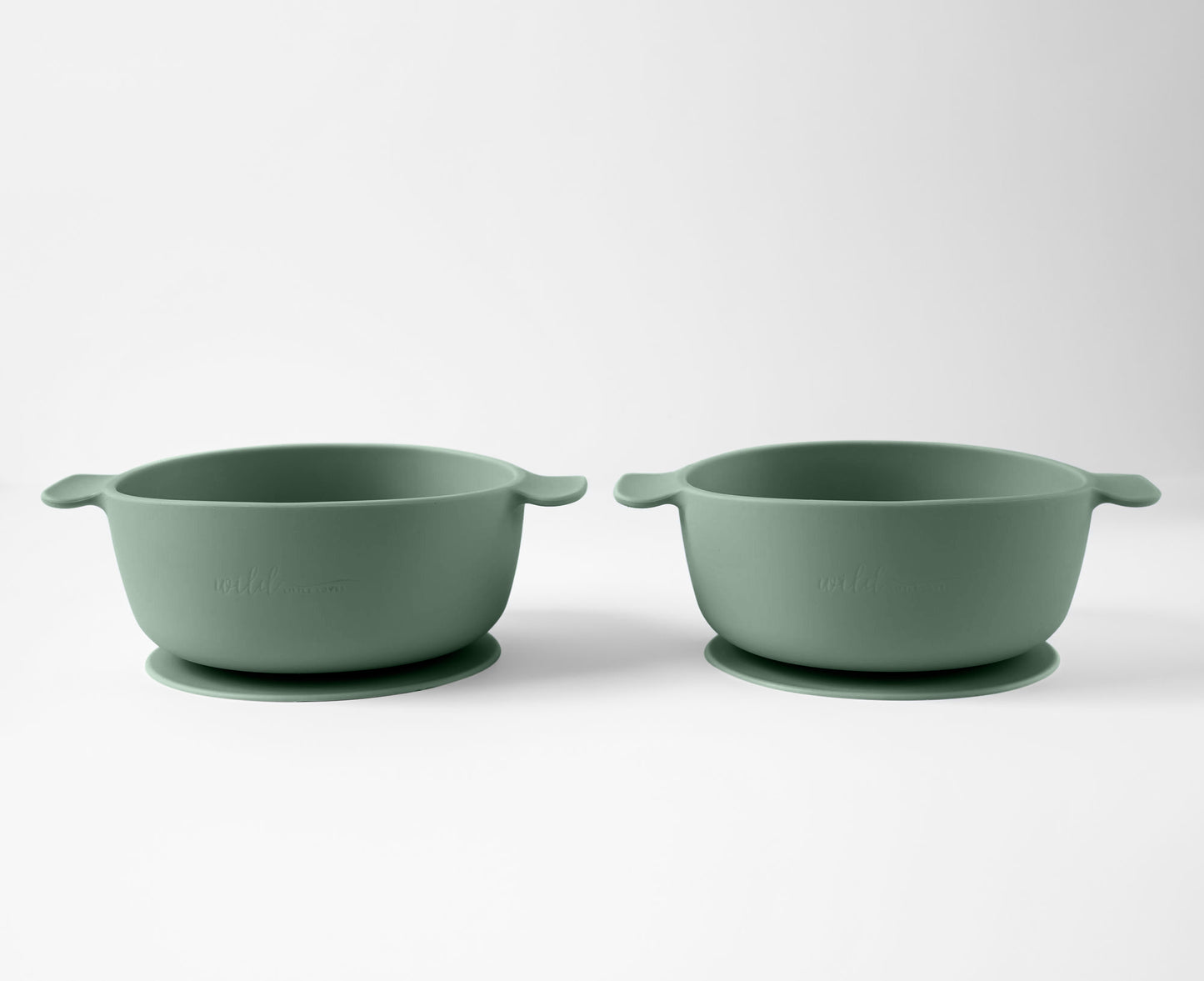 2 Piece Silicone Baby or Toddler Bowl