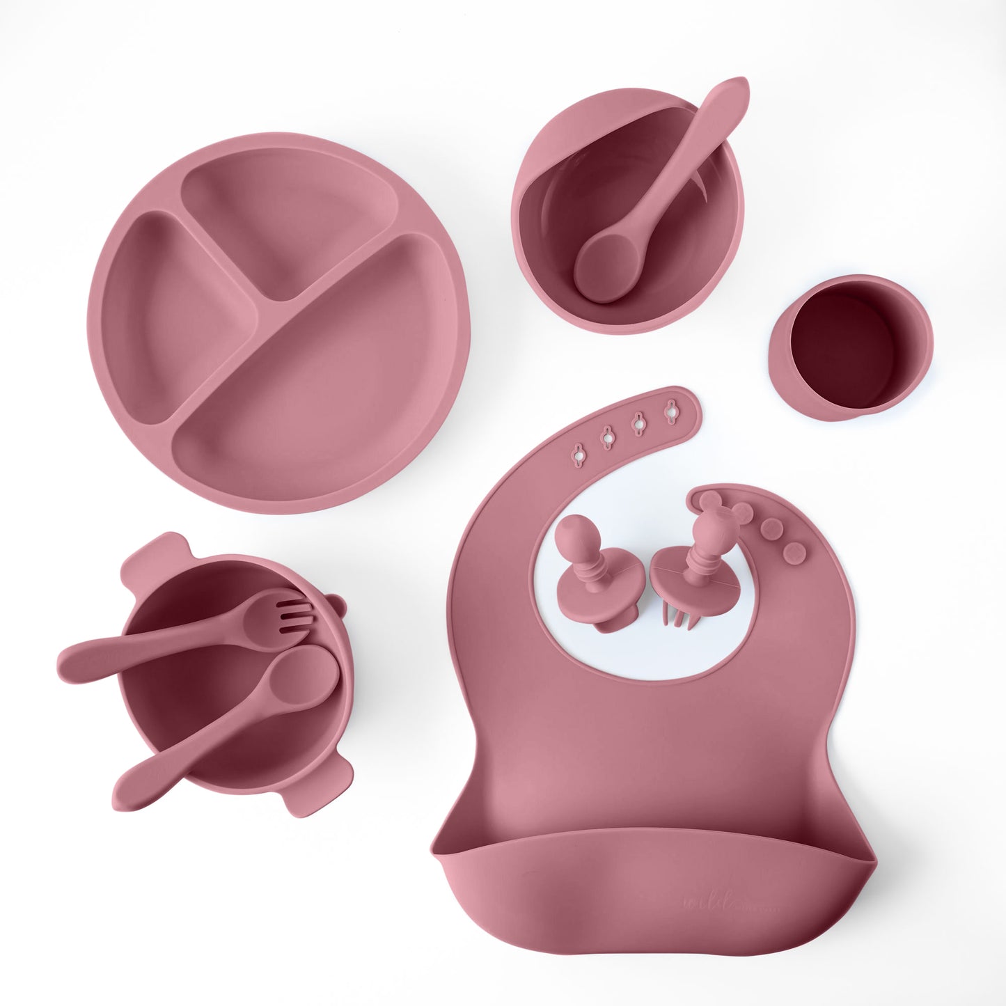 10 Piece Silicone Baby Feeding Set