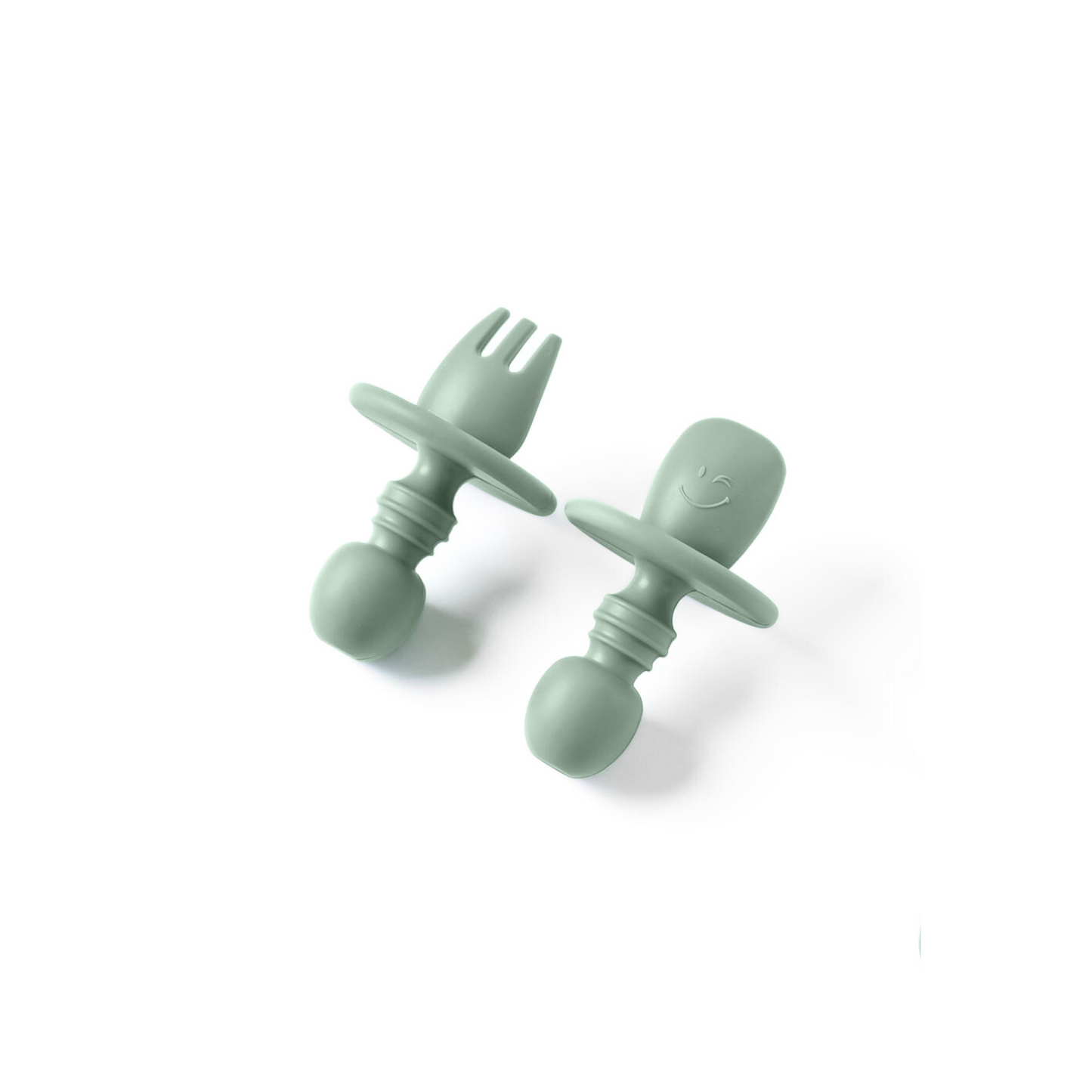 Baby Led Weaning Silicone Spoon & Fork
