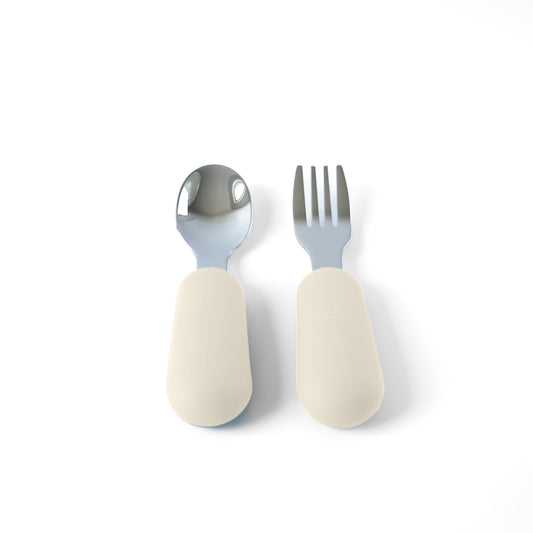 Toddler Stainless Steel Fork & Spoon
