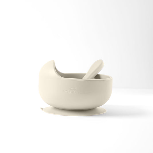 2 Piece Silicone Suction Baby Bowl