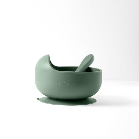 2 Piece Silicone Suction Baby Bowl